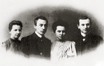 Софья Сатина, Сергей и Наталия Рахманиновы, Владимир Сатин. 1902 год