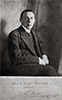 Сергей Рахманинов. Фотография 1910-х годов с дарственной надписью Александру Гольденвейзеру